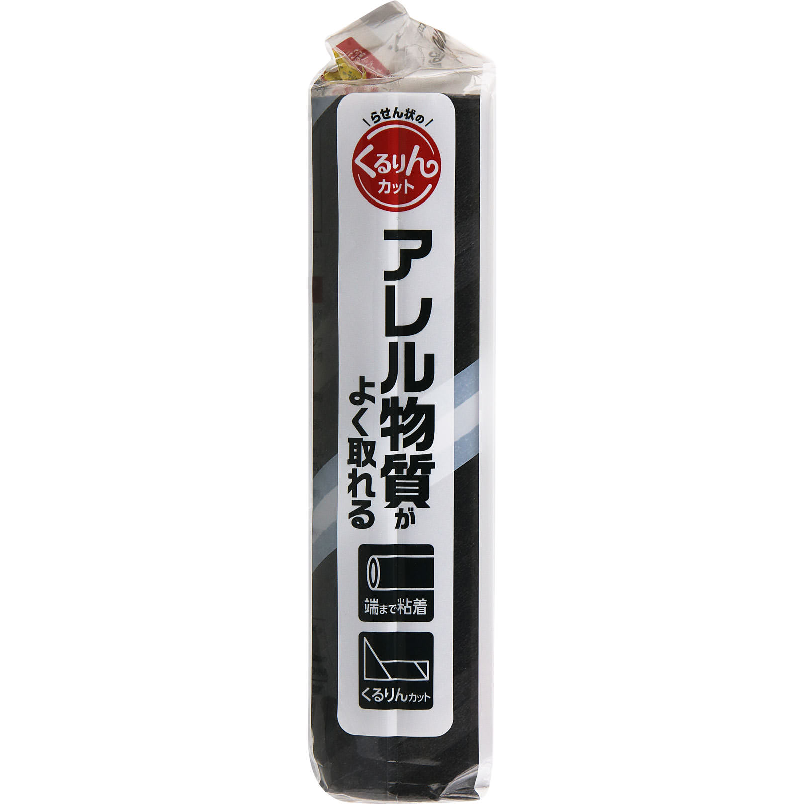 激コロくん　強粘着カーペット用スペア　ブラック ９０周巻×３巻入 レック