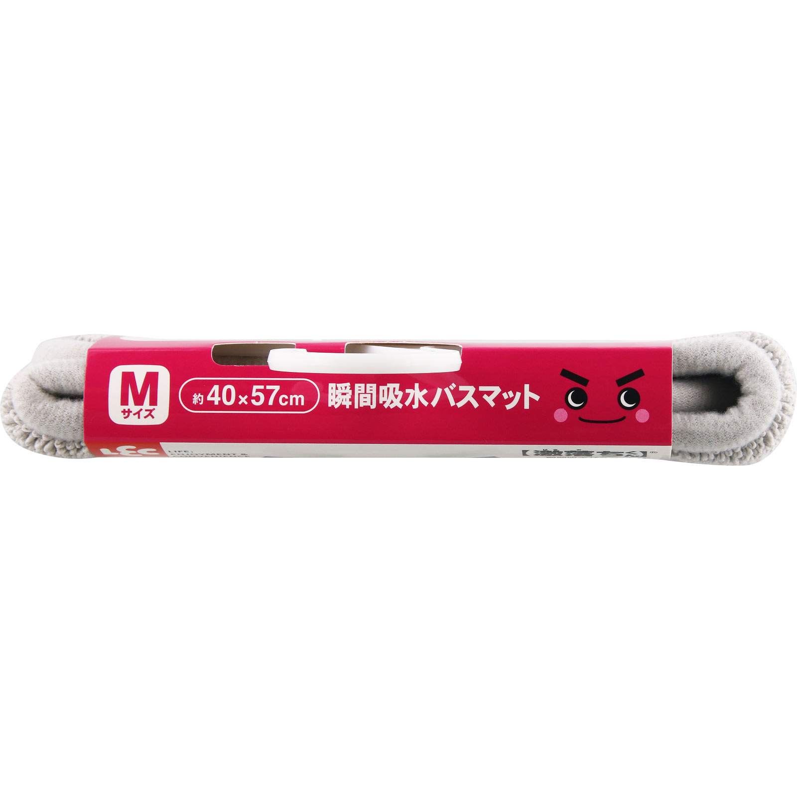 激落ちくん瞬間吸水バスマットＭ　ＧＲ １枚 レック