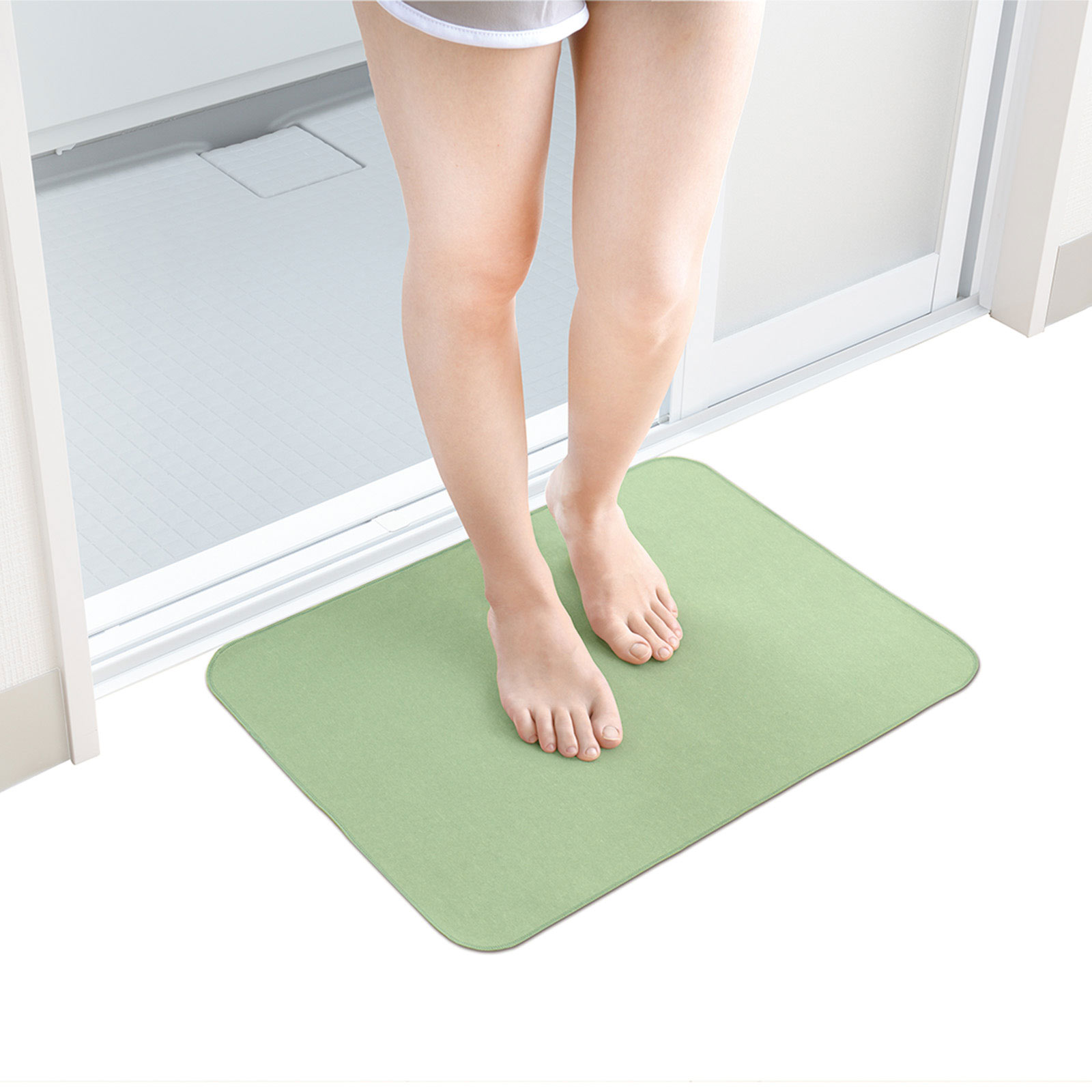 レック 笑激SHOCK マジかるバスマットM GN | マツキヨココカラ