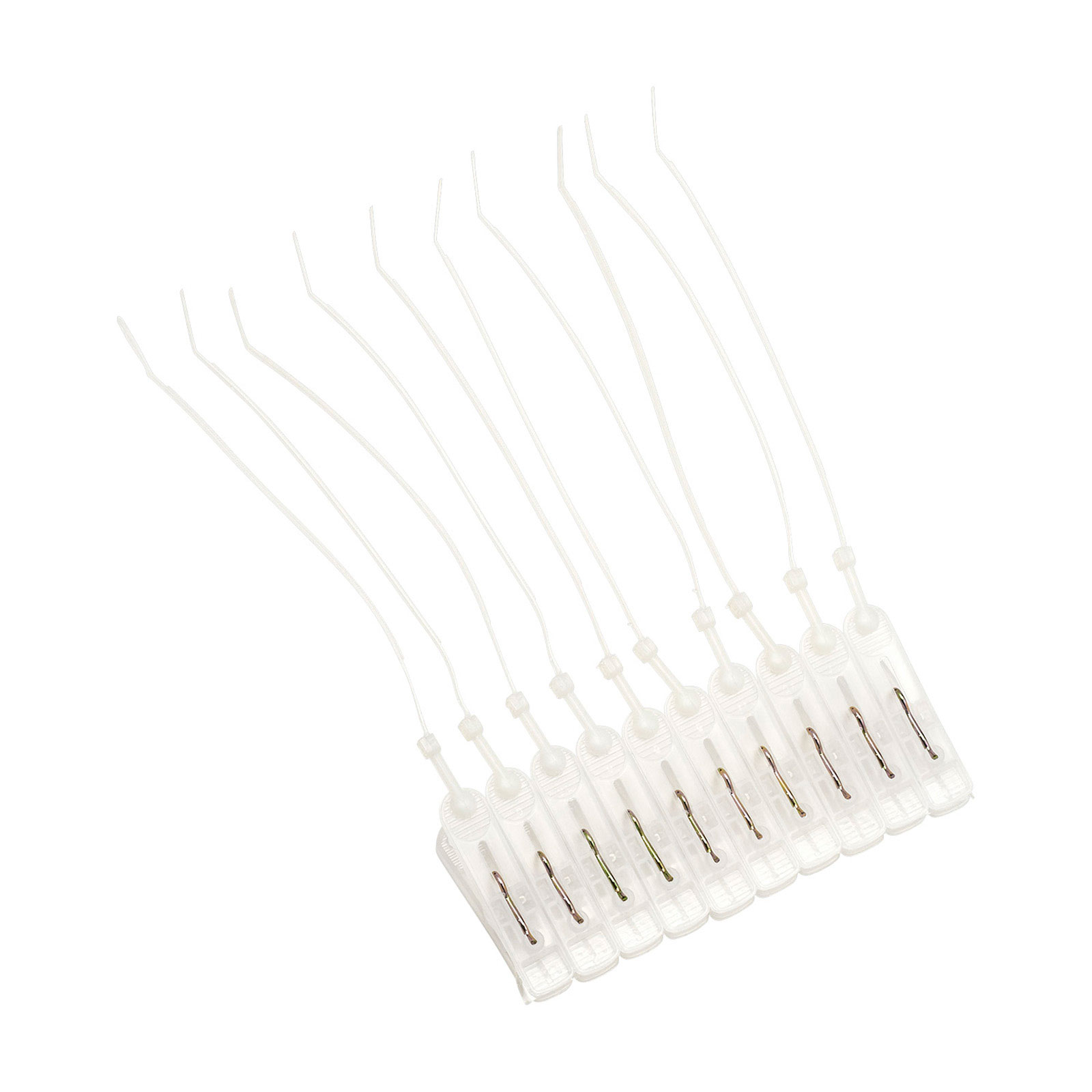 角ハンガー用替ピンチ N ナチュラル Ｗ－１８２ レック