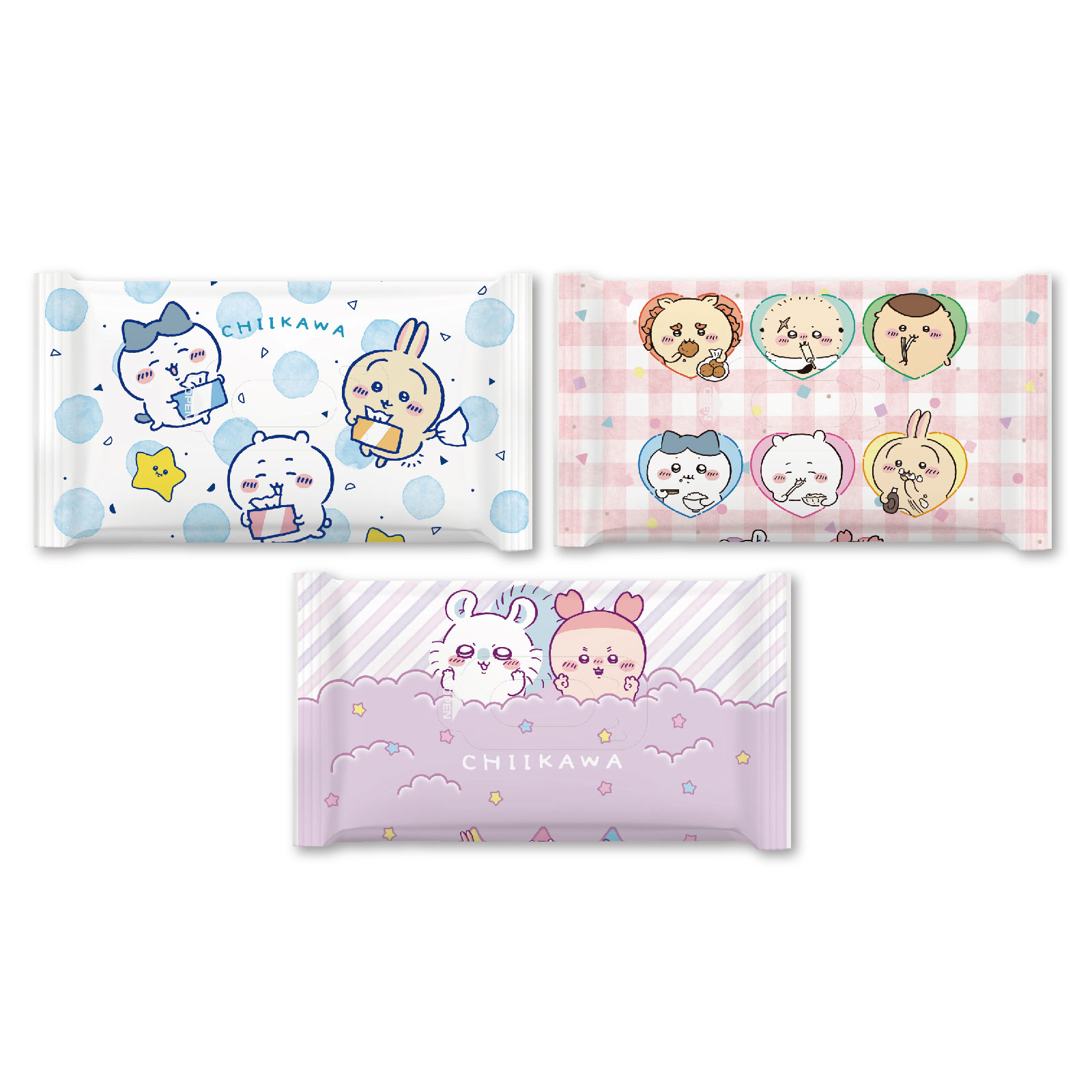 ちいかわ手口ふき ６０枚３Ｐ レック