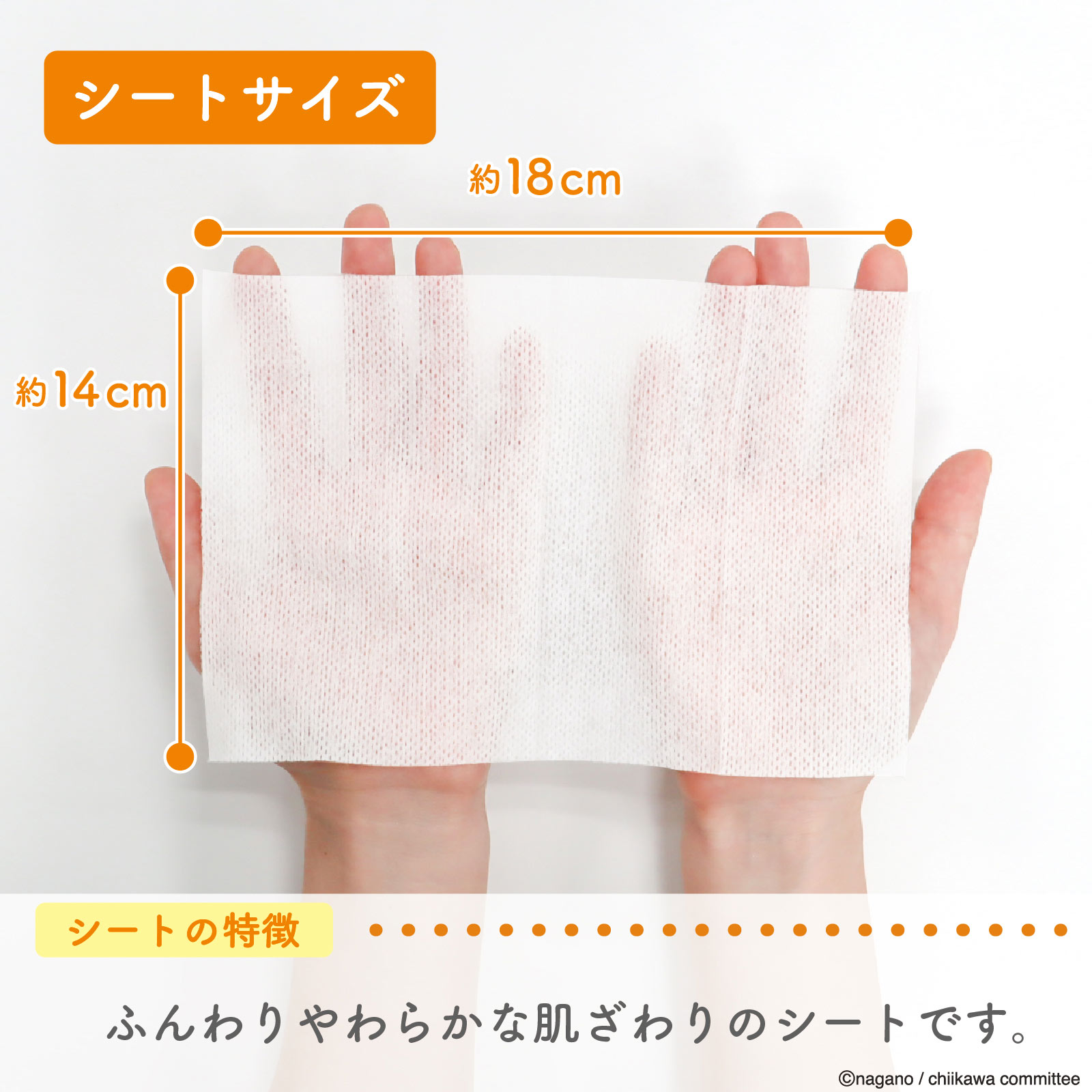 ちいかわ手口ふき ６０枚３Ｐ レック