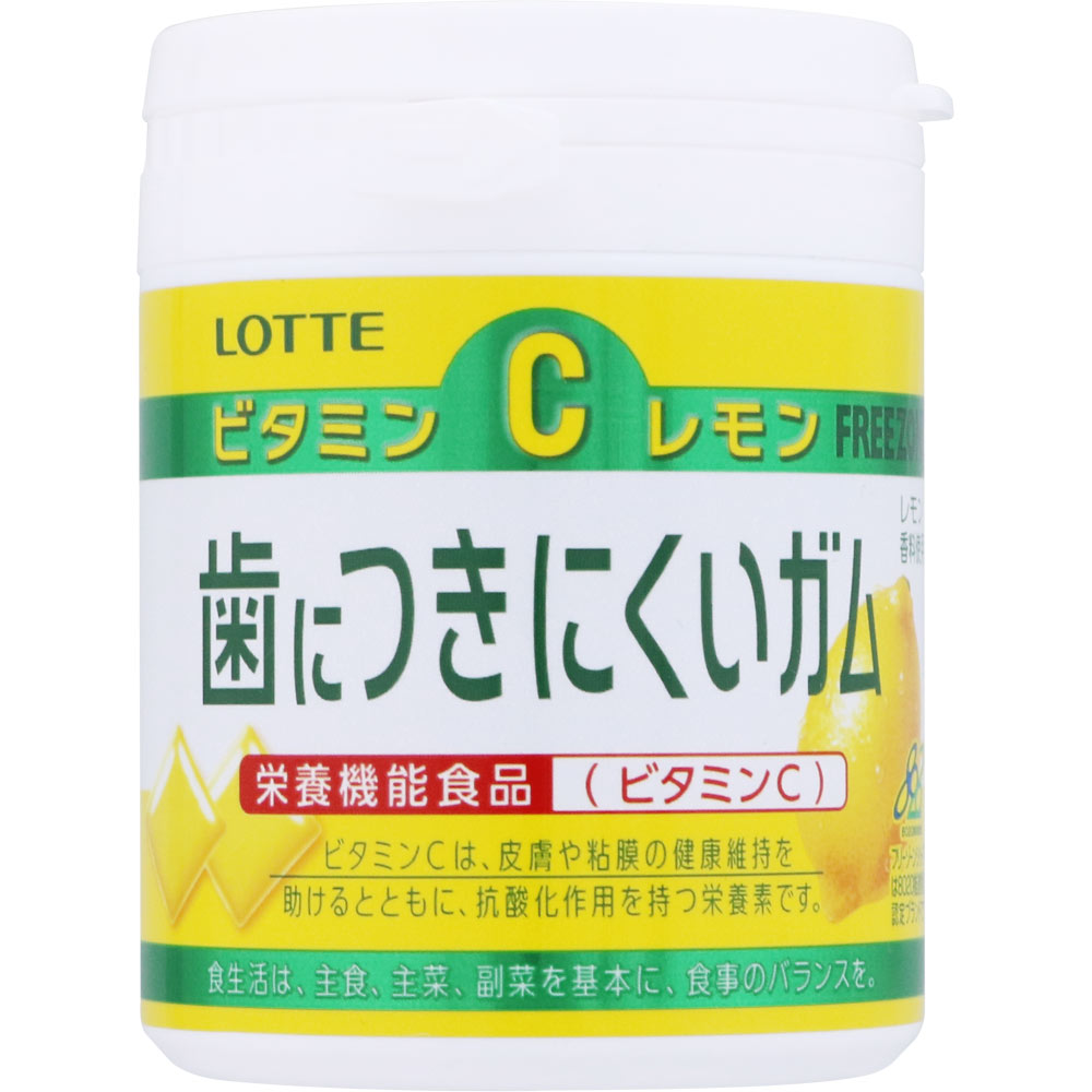 歯につきにくいガム＜レモン＞ボトル １３８Ｇ ロッテ