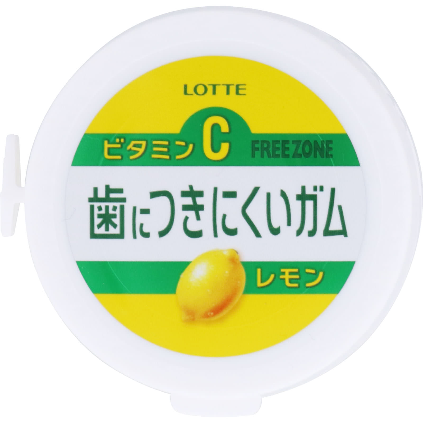 歯につきにくいガム＜レモン＞ボトル １３８Ｇ ロッテ