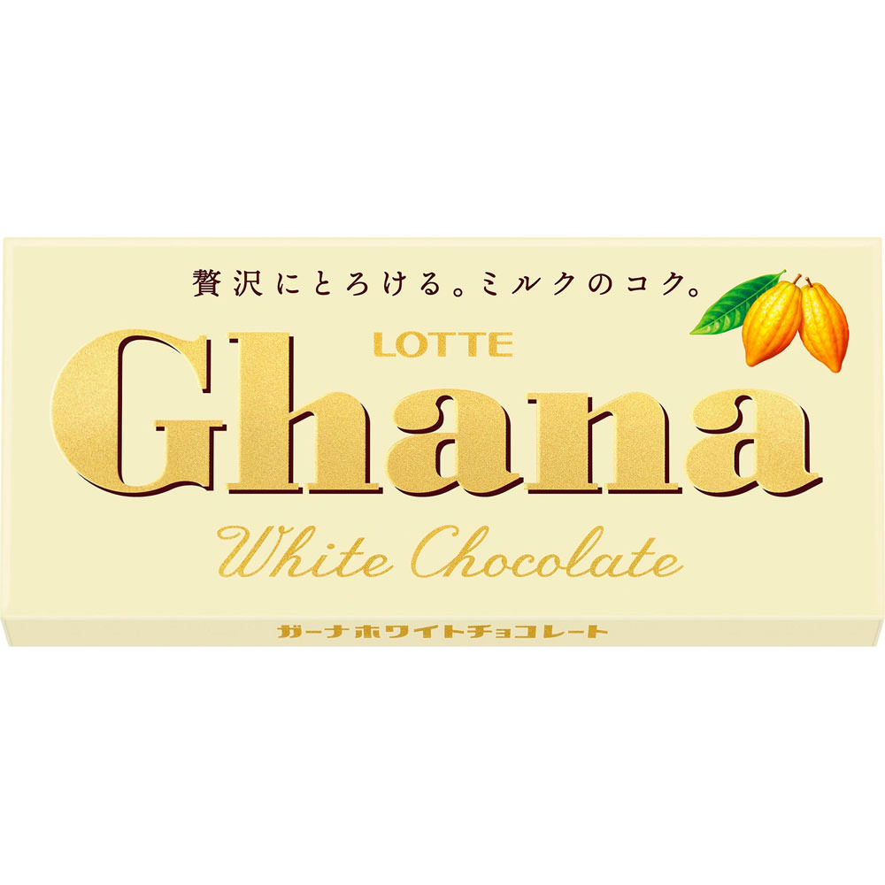 ガーナ ホワイト ４５ｇ ロッテ