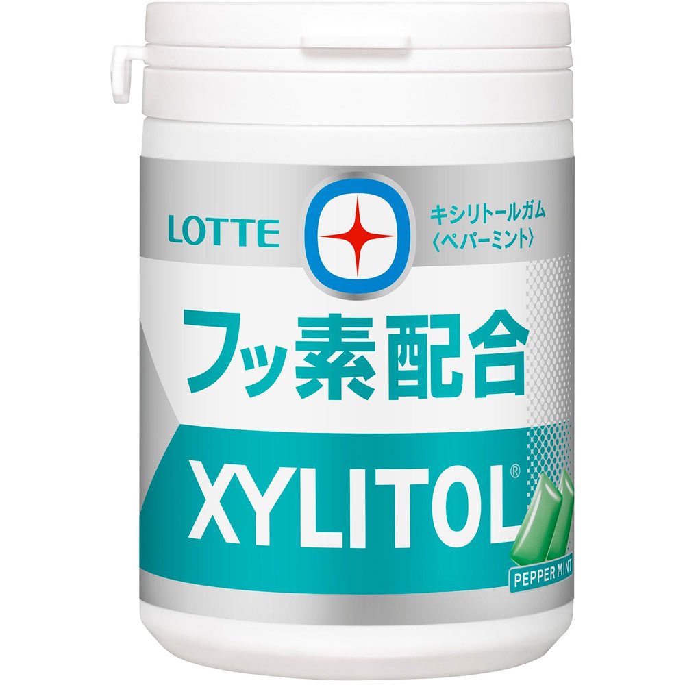キシリトール＋フッ素＜ペパーミント＞スリムボトル １２５ｇ ロッテ