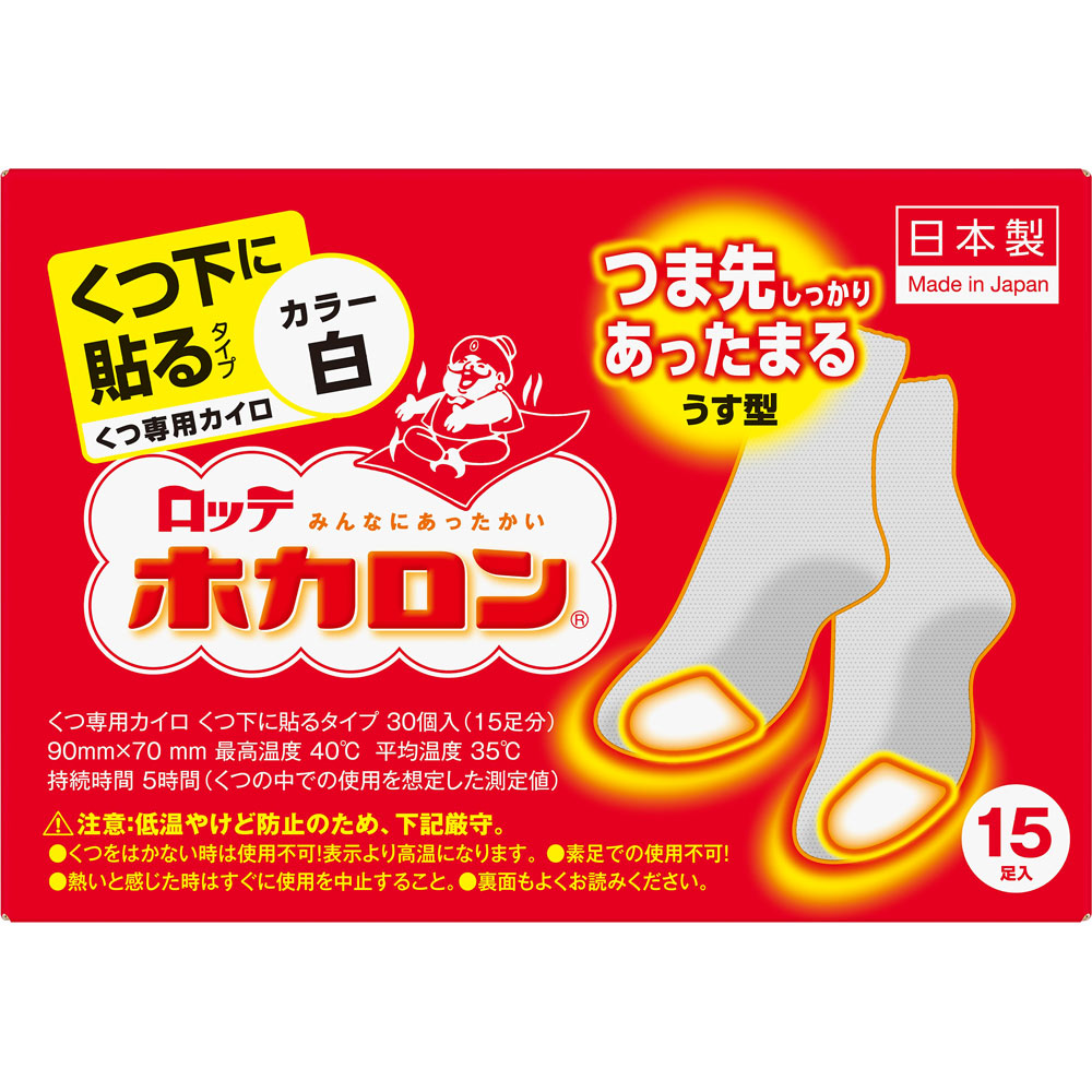 ホカロンくつ下に貼る １５Ｐ ロッテ