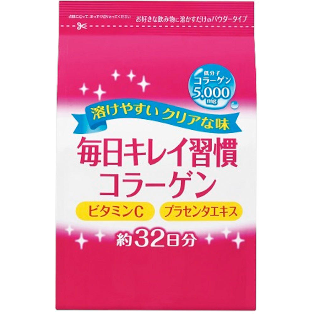 毎日キレイ習慣コラーゲン 詰め替え用 ２１２Ｇ ロッテ電子工業