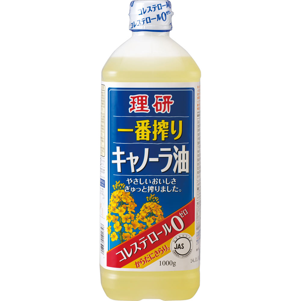 理研一番搾りキャノーラ １０００ｇ 理研農産化工