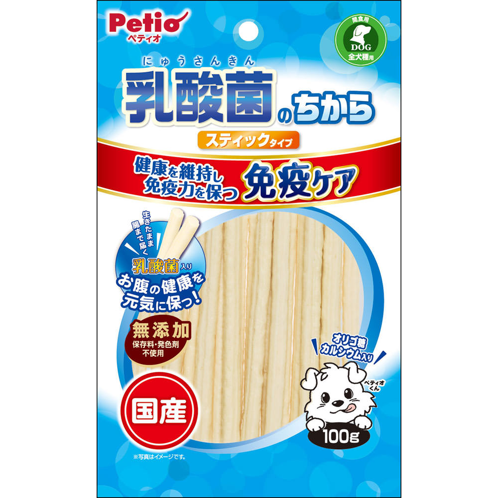乳酸菌のちから スティックタイプ １００ｇ ペティオ