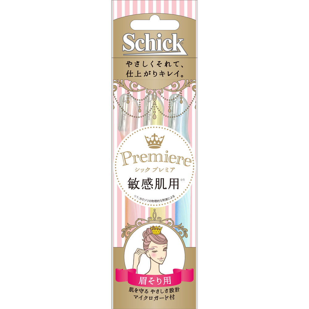 プレミア 敏感肌用 まゆ用 Lディスポ ３本 シック・ジャパン