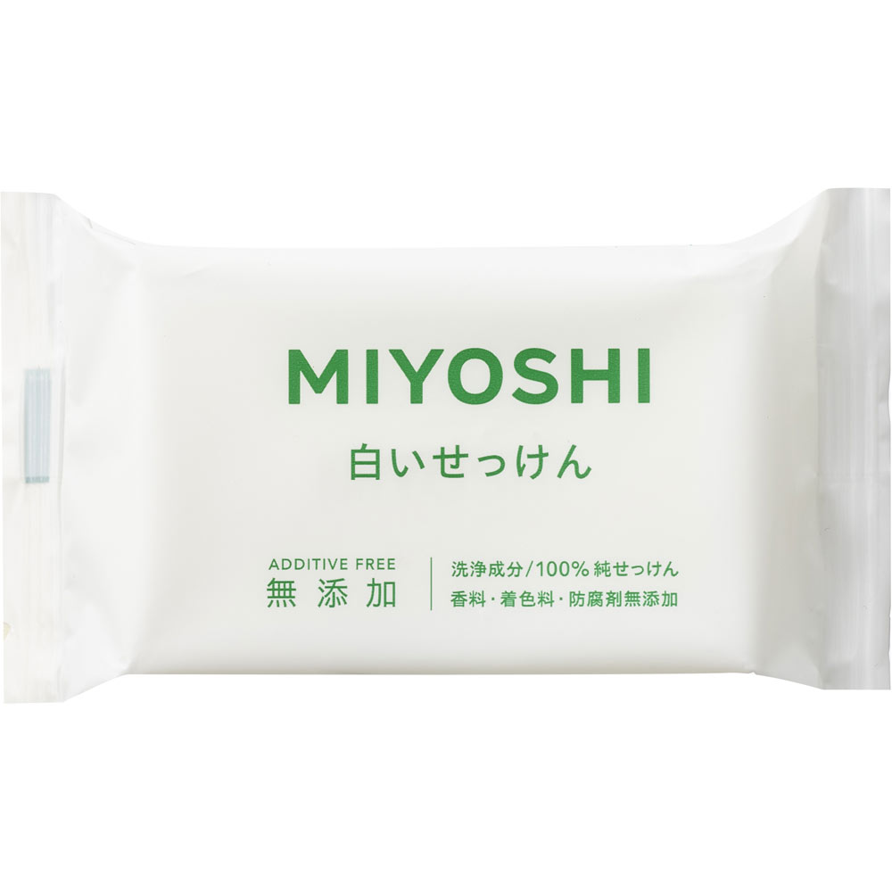 ＭＩＹＯＳＨＩ無添加白いせっけん １０８ｇ ミヨシ石鹸