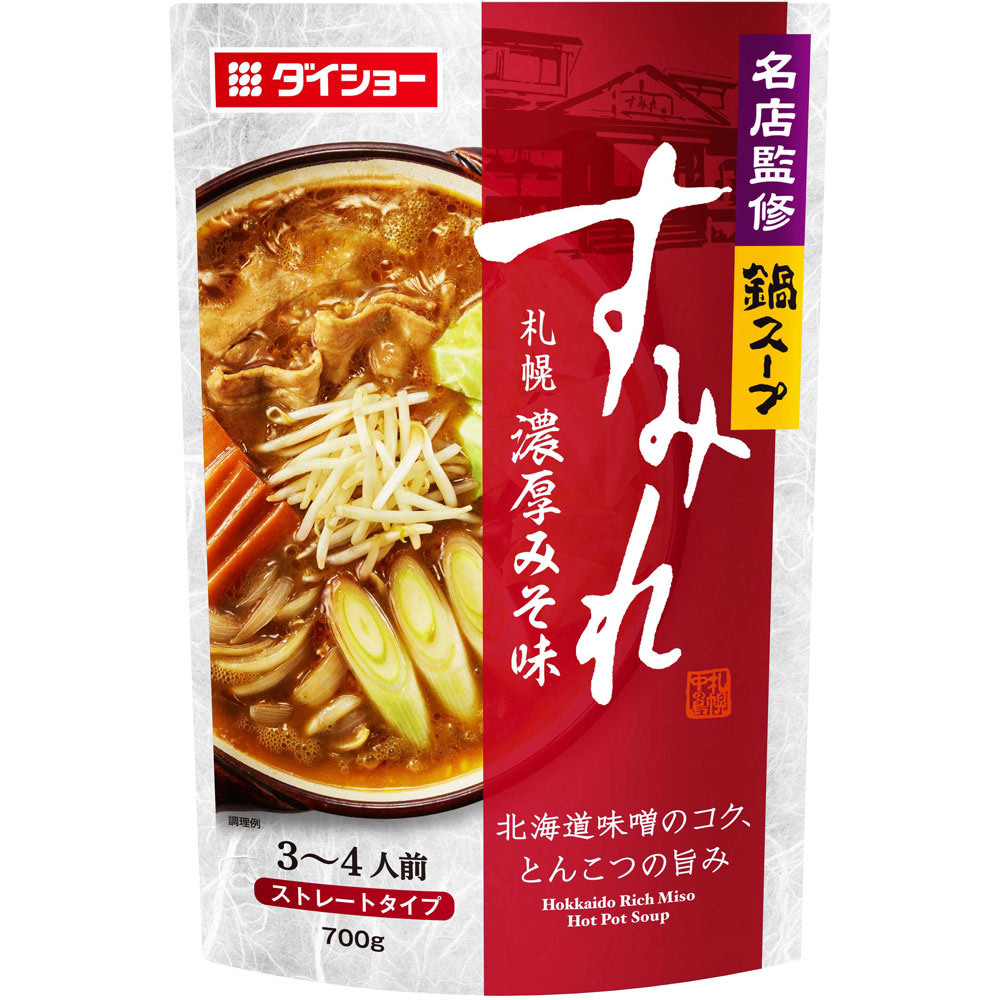 名店監修鍋スープ すみれ札幌濃厚みそ味 ７００ｇ ダイショー