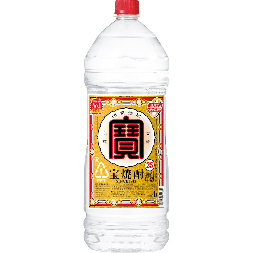 宝焼酎２５° ４０００ｍｌ 宝酒造