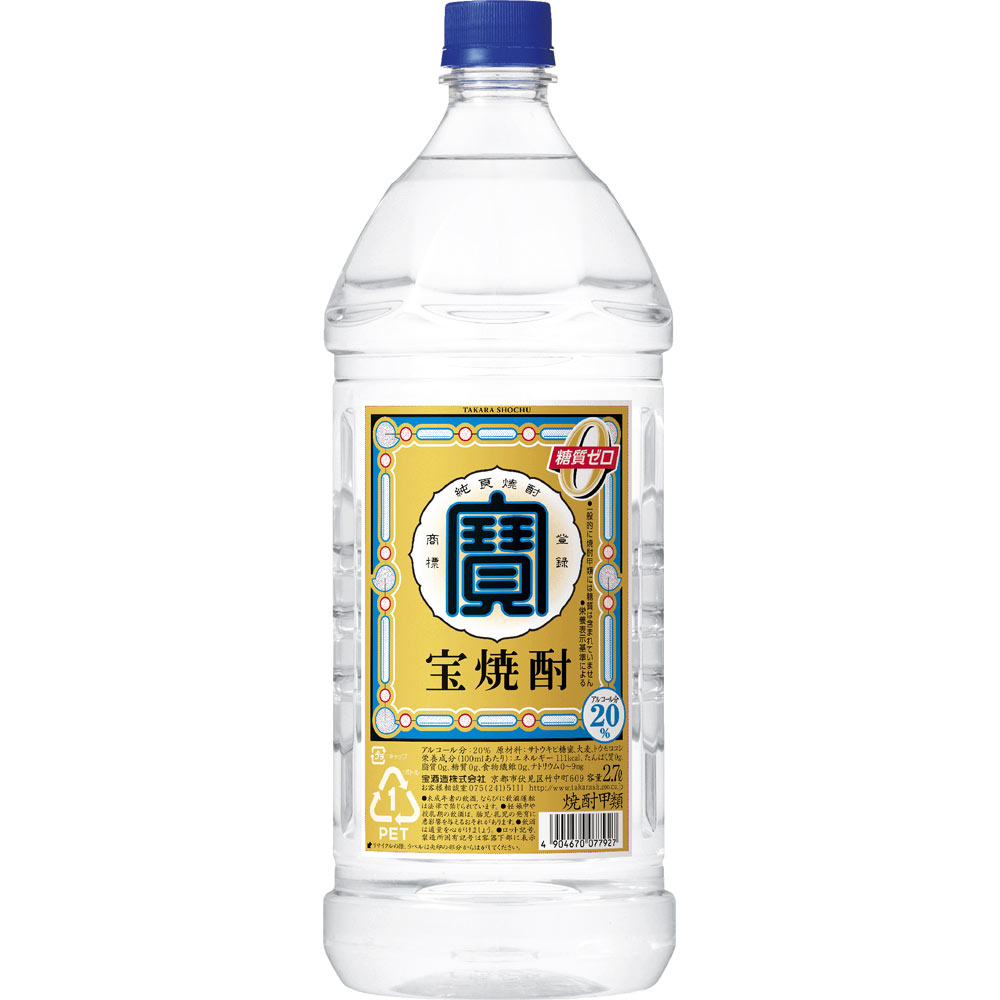 宝焼酎２０° ２７００ｍｌ 宝酒造
