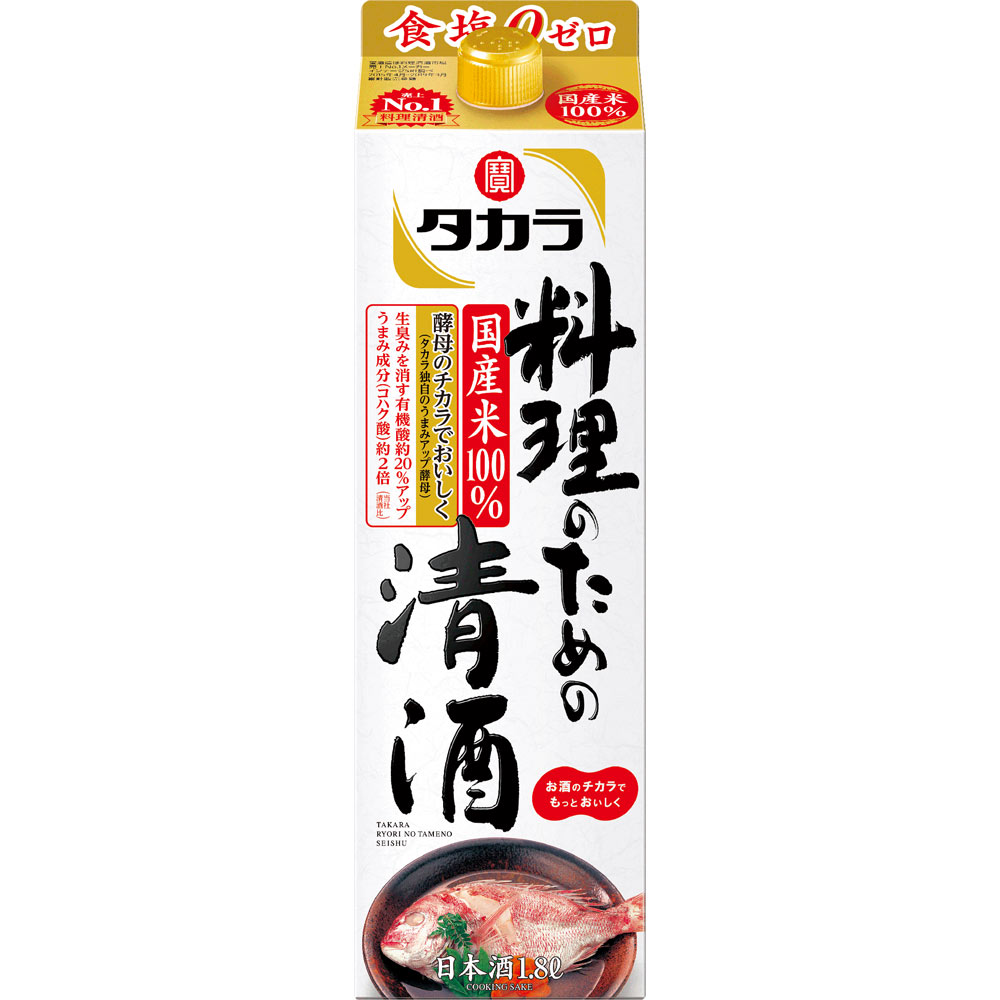 タカラ「料理のための清酒」 １８００ｍｌ 宝酒造