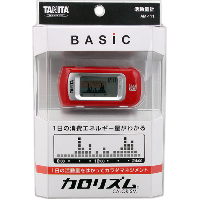 活動量計 カロリズムベーシック AM－111 ＲＤ タニタ