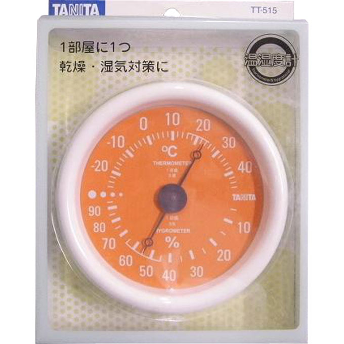 ＴＴ－５１５温湿度計 オレンジ タニタ