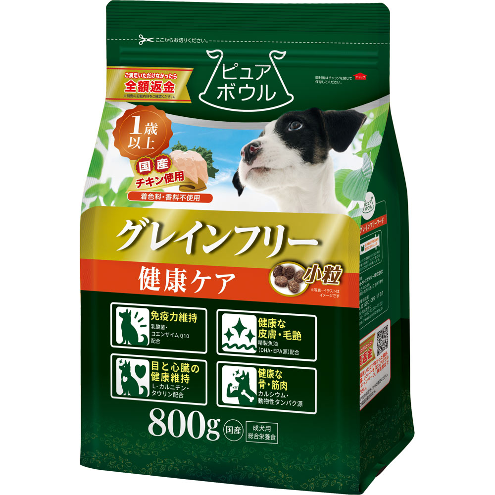 ピュアボウル グレインフリー １歳以上成犬用 ８００ｇ ペットライブラリー