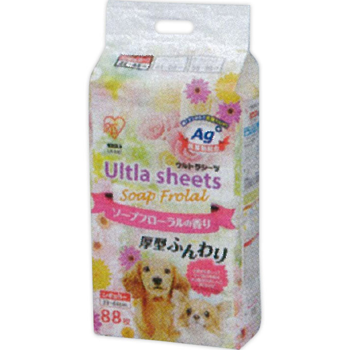 ソープフローラル香り付ウルトラシーツ レギュラー ＵＳ－８８Ｆ ８８枚 アイリスオーヤマ
