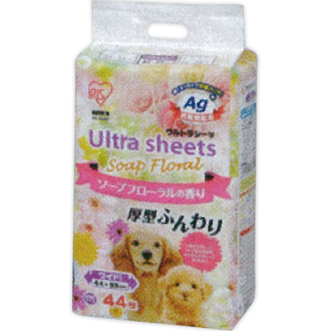 ソープフローラル香り付ウルトラシーツ ワイド ＵＳ－４４ＷＦ ４４枚 アイリスオーヤマ
