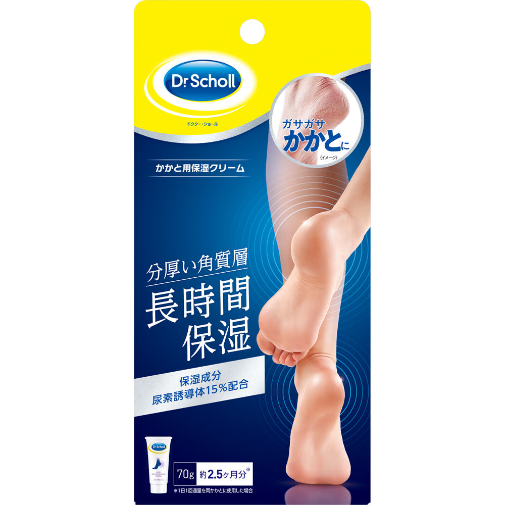 ドクターショール かかと用保湿クリーム ７０ｇ Ｓｃｈｏｌｌｓ　Ｗｅｌｌｎｅｓｓ　Ｃｏ