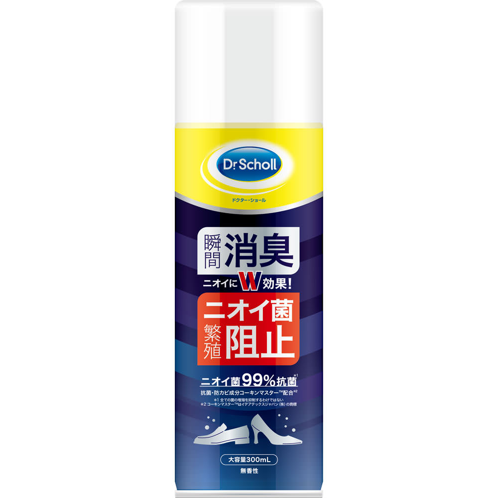 ドクターショール　消臭・抗菌＿靴スプレー大型サイズ ３００ｍｌ Ｓｃｈｏｌｌｓ　Ｗｅｌｌｎｅｓｓ　Ｃｏ