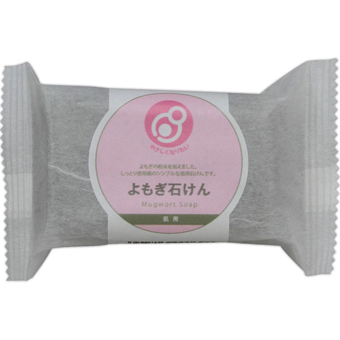 やさしくなりたい よもぎ石けん（浴用） １００Ｇ まるは油脂化学