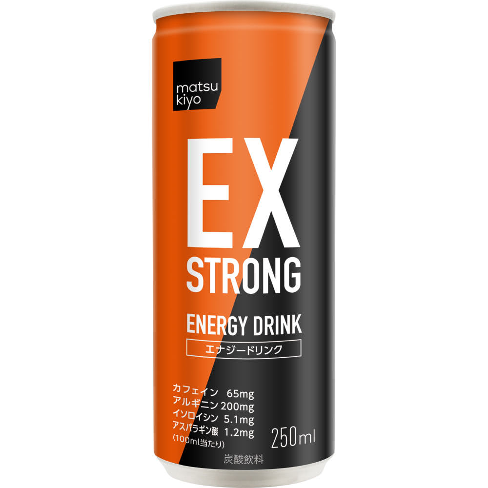 matsukiyo ＥＸＳＴＲＯＮＧエナジードリンク ケース ２５０ｍｌ×３０本