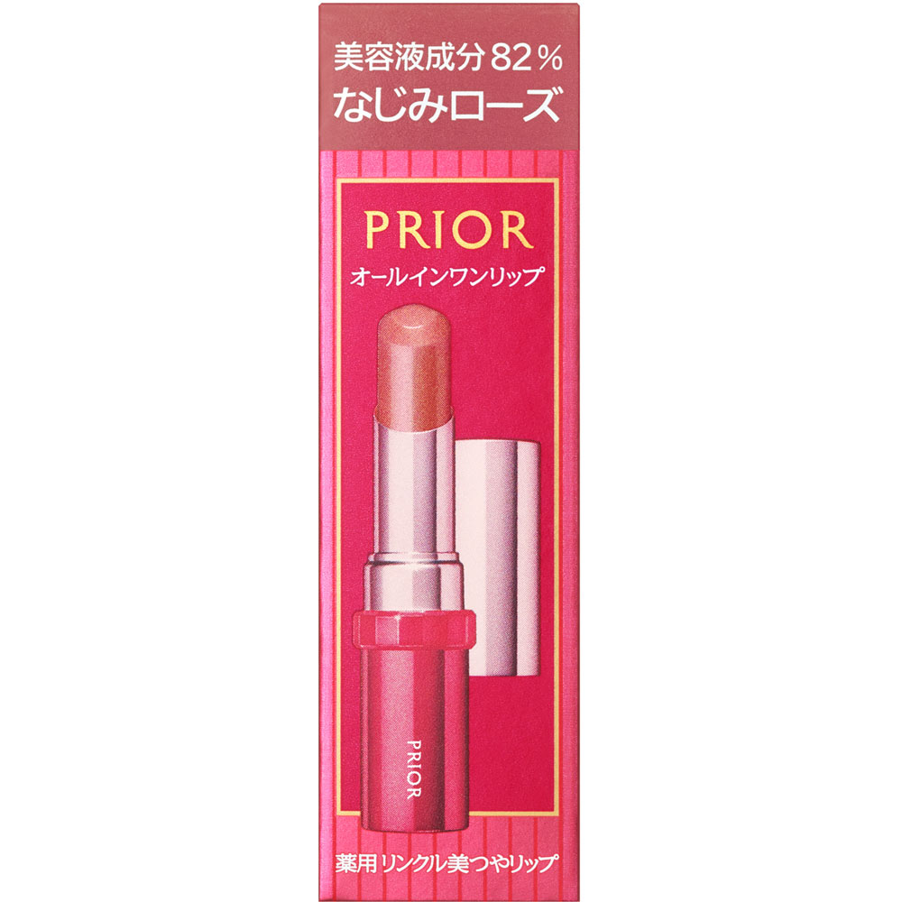 プリオール　薬用 リンクル美つやリップ　4本 プリオール 薬用 リンクル美つやリップ なじみローズ | マツキヨ