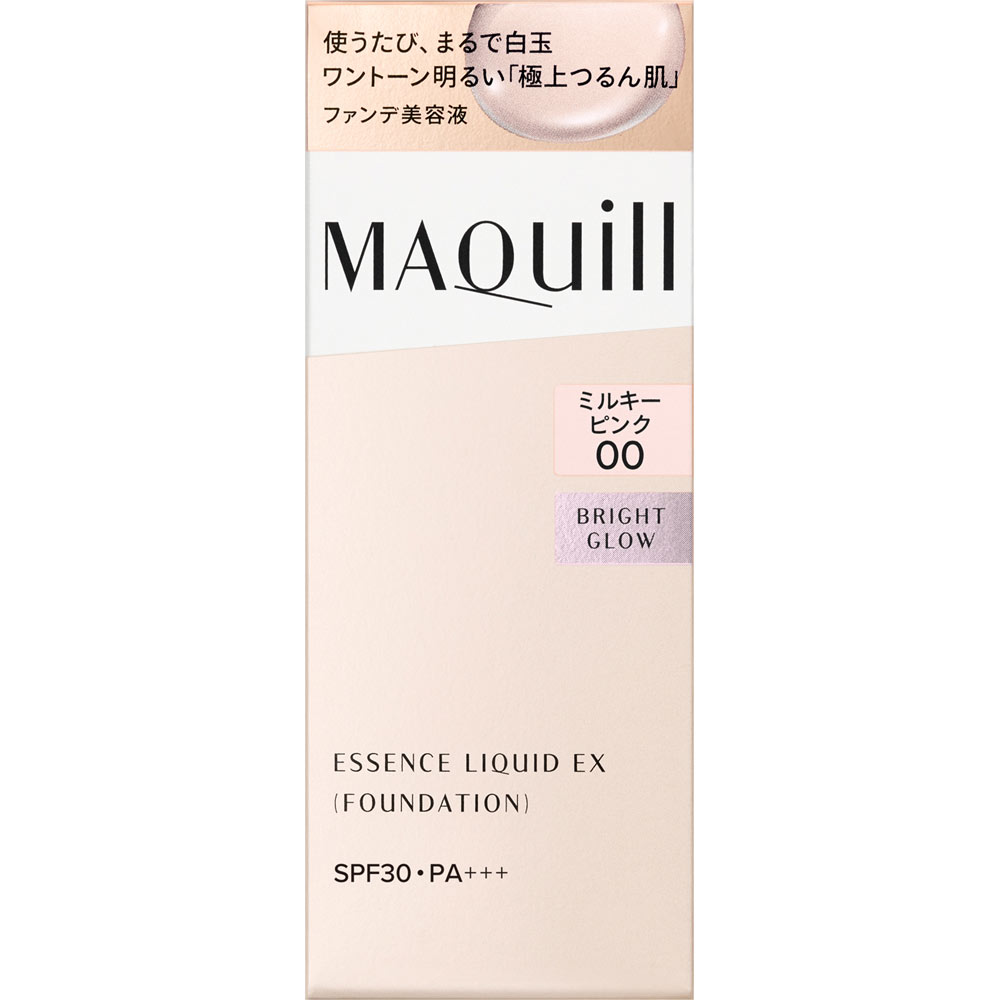 マキアージュ　エッセンスリキッド　ＥＸ　ブライトグロウ　ミルキーピンク　００ ２４ｍｌ 資生堂