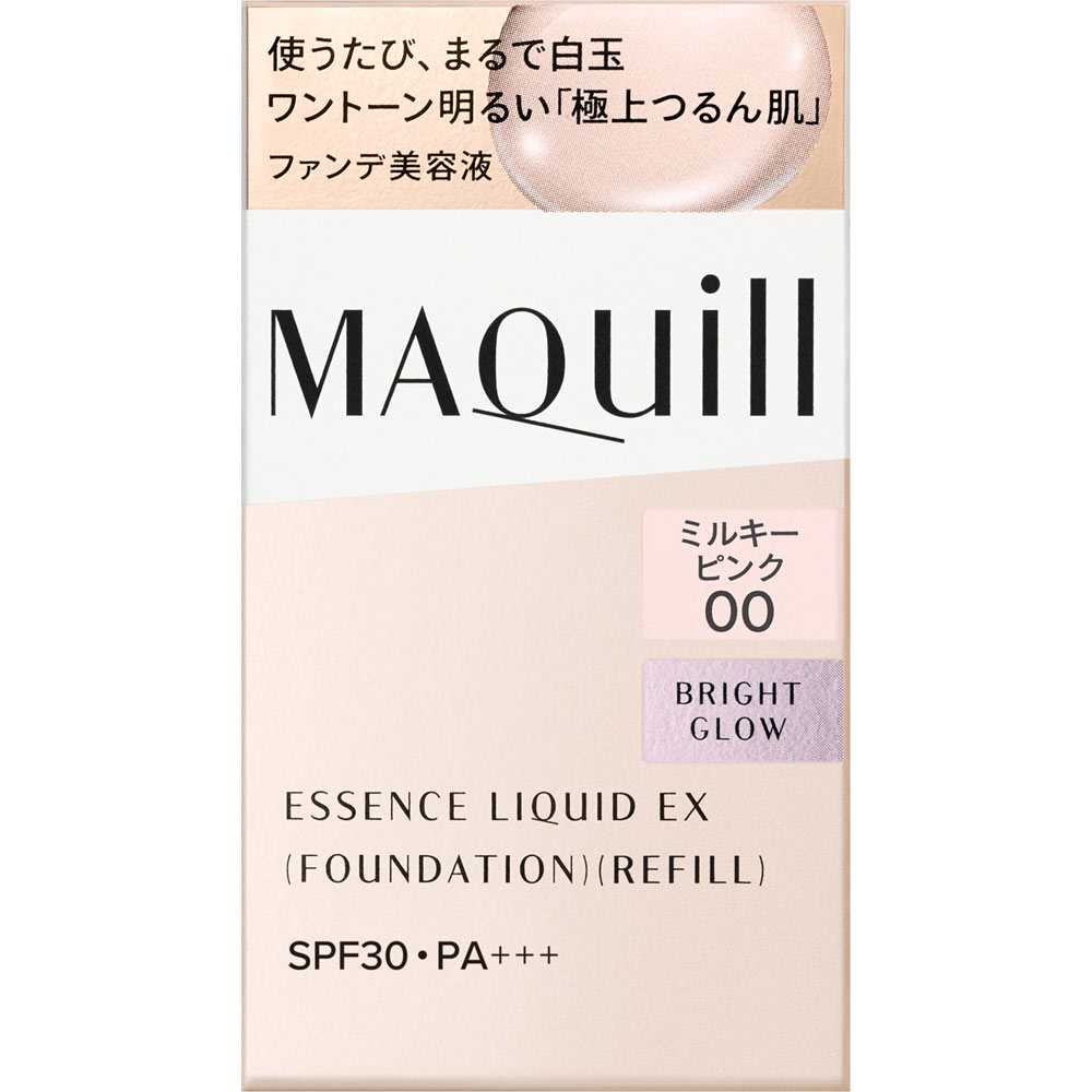 マキアージュ　エッセンスリキッド　ＥＸ　ブライトグロウ　レフィル　ミルキーピンク　００ ２４ｍｌ 資生堂