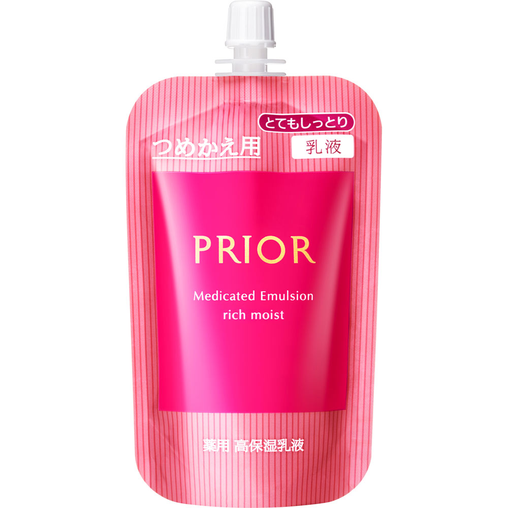 プリオール 薬用 高保湿乳液 （とてもしっとり） つめかえ用 １００ｍｌ 資生堂 (医薬部外品)
