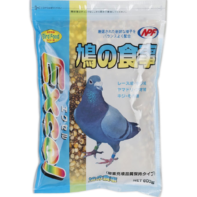 ナチュラルペットフーズ エクセル 鳩の食事 ６００ｇ ナチュラルペットフーズ