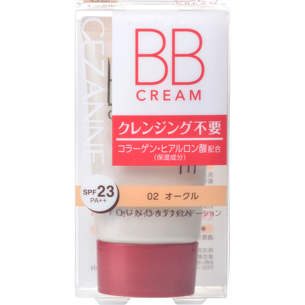 BＢクリーム ０２ オークル ＿ セザンヌ化粧品