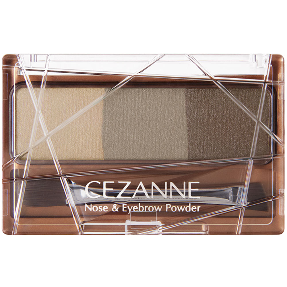 ノーズ＆アイブロウパウダー ０３オリーブ ＿ セザンヌ化粧品