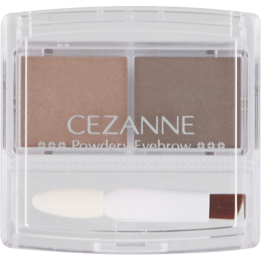 セザンヌ パウダリーアイブロウ P1 ソフトブラウン ＿ セザンヌ化粧品