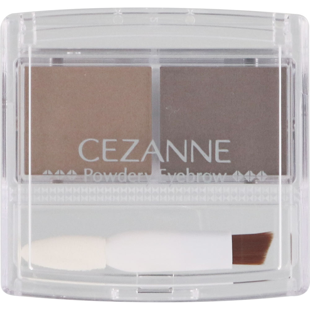 セザンヌ パウダリーアイブロウ P2 ナチュラルブラウン ＿ セザンヌ化粧品