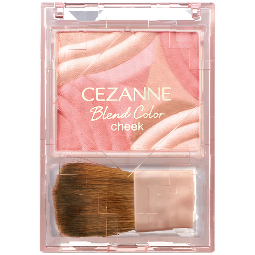 ブレンドカラーチーク 01 コーラルシンフォニー ＿ セザンヌ化粧品