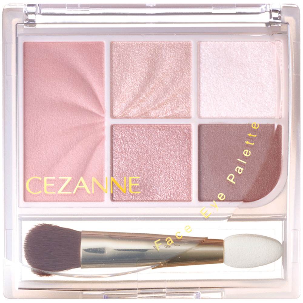 セザンヌ フェイスアイパレット 02クラッシーピンク ＿ セザンヌ化粧品