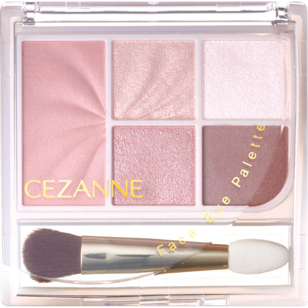 セザンヌ フェイスアイパレット 02クラッシーピンク ＿ セザンヌ化粧品