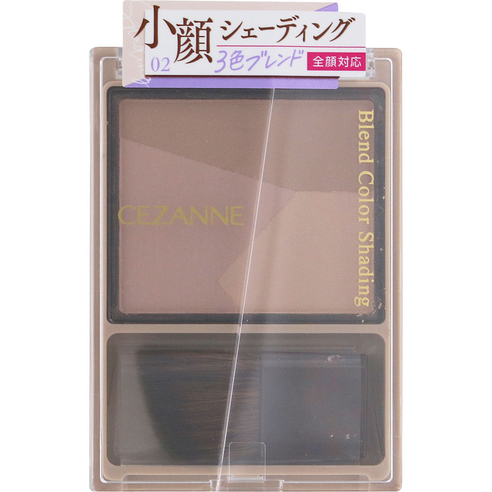 セザンヌ ブレンドカラーシェーディング 02 クールトーン ＿ セザンヌ化粧品
