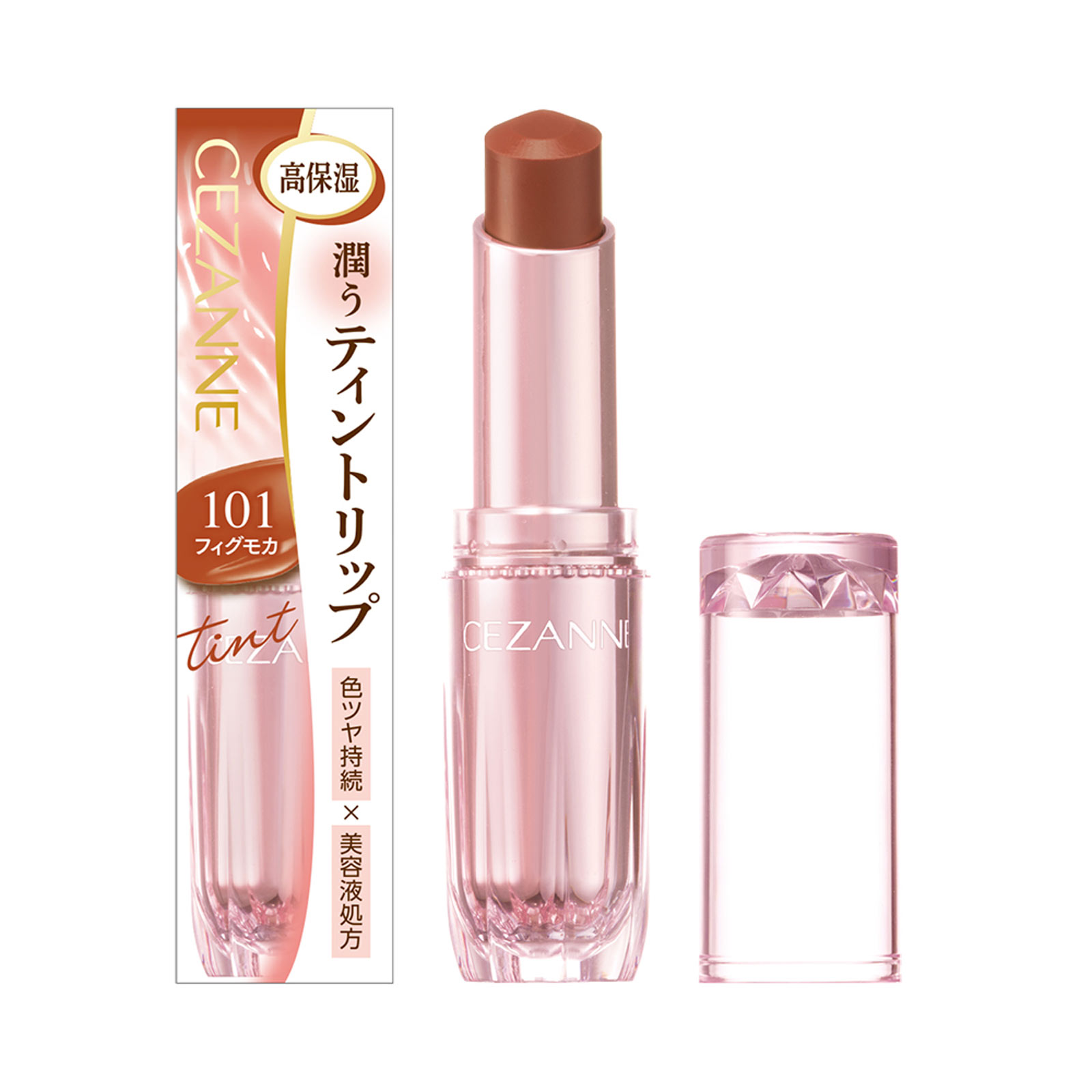 セザンヌ ラスティンググロスリップN 101 フィグモカ _ セザンヌ化粧品