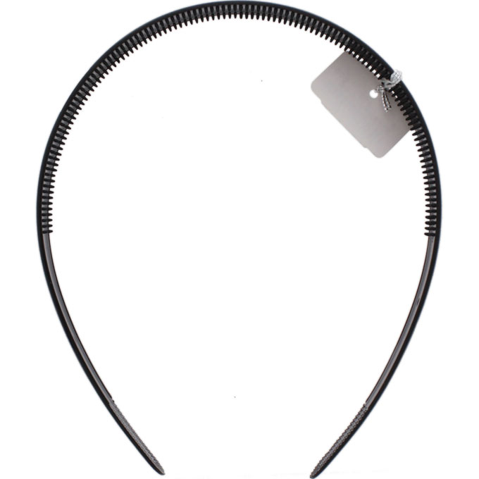 プラカチューシャ 黒 ＿ ヒーロー