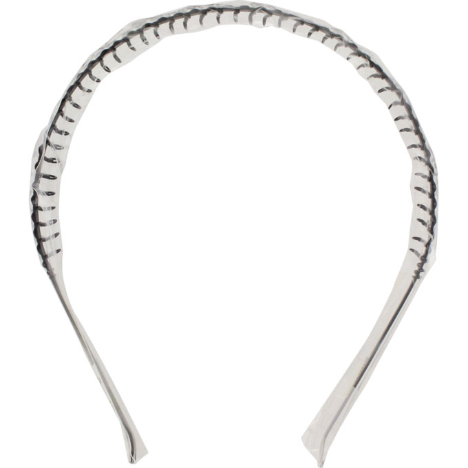 櫛カチューシャ 黒 Ａ ヒーロー