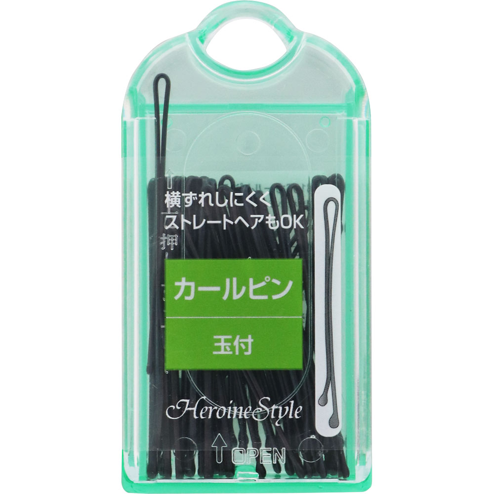 B196カールピン玉付き Ａ ヒーロー