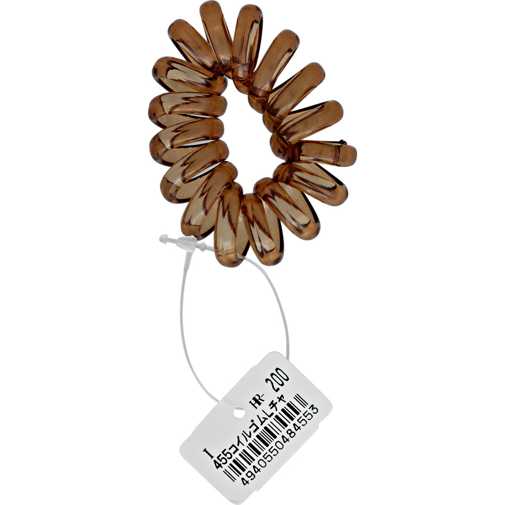 コイルゴム Ｉ４５５　コイルＬ茶 ヒーロー