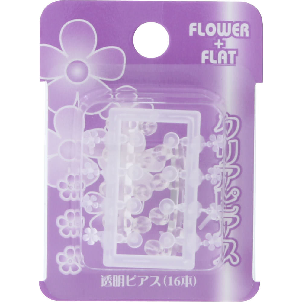 クリアピアス フラワー Ｐ４５６ ヒーロー