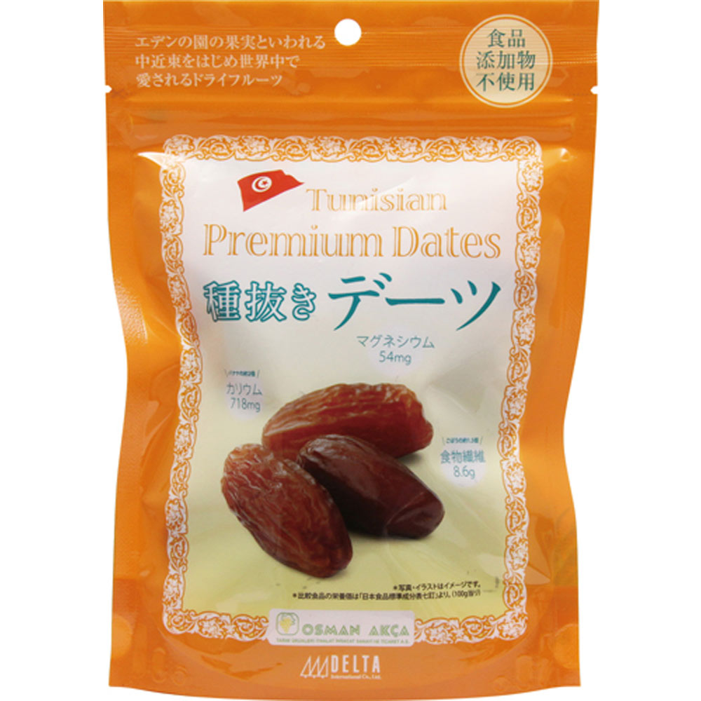 種抜きデーツ １８０ｇ デルタインターナショナル