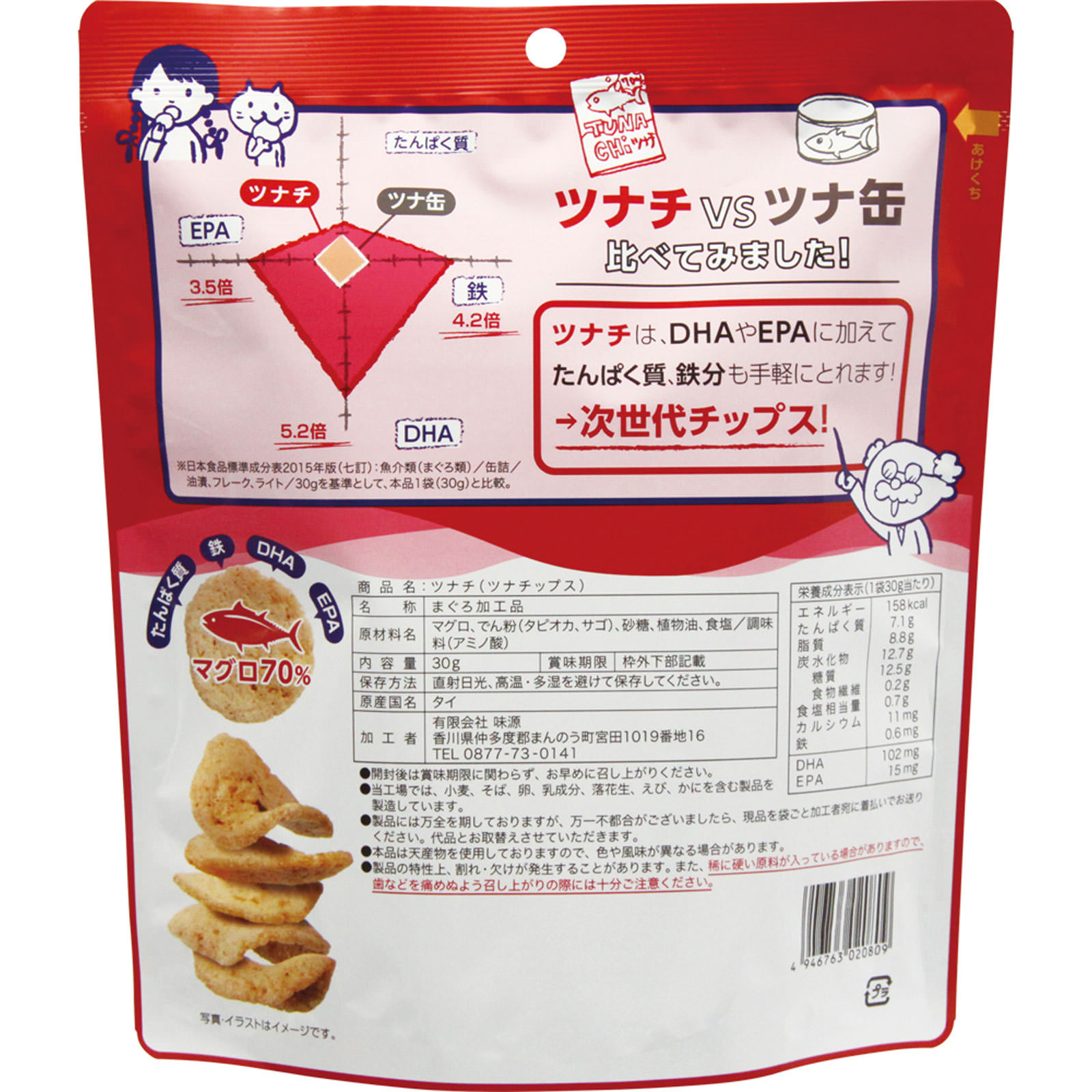 ツナチ ツナチップス | マツキヨココカラオンラインストア